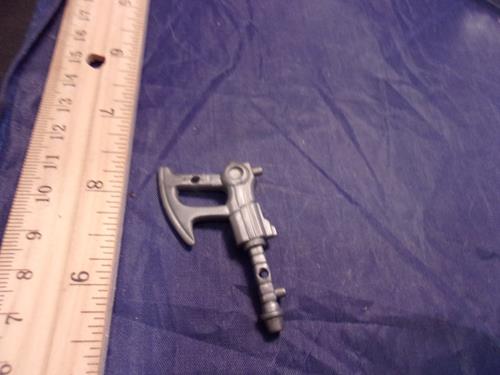 (image for) 1994 mmpr zach black ranger axe