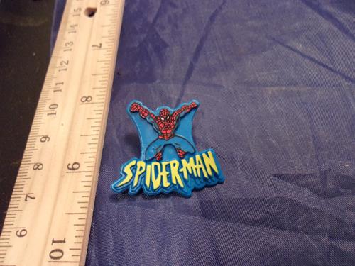 (image for) 1994 toybiz spiderman web shooter pin