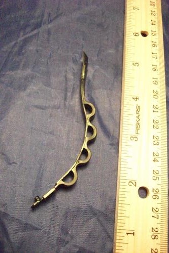 (image for) tmnt 1989 genghis frog belt