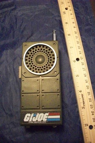 (image for) 1982 nasta gi joe radio doesnt works