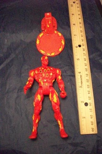 (image for) 1995 fantastic four human torch complete
