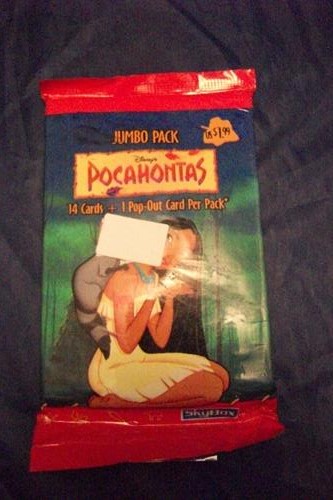 (image for) 1996 skybox pocahontas jumbo pak