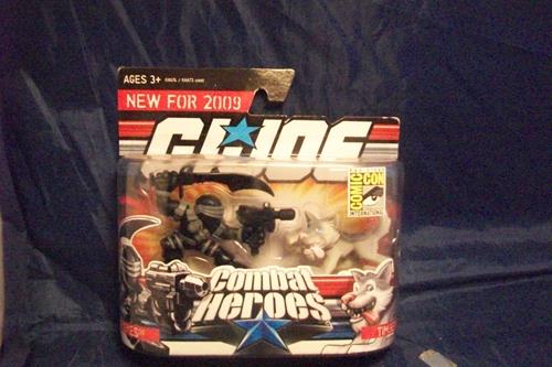 (image for) 2009 sdcc exclusive combat heroes snake eyes and timber