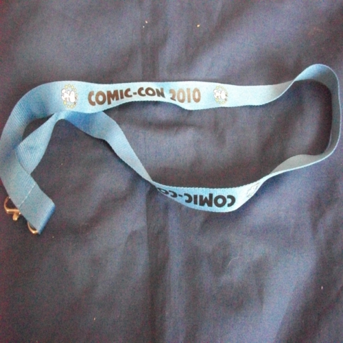 (image for) 2010 snoopy blue lanyard