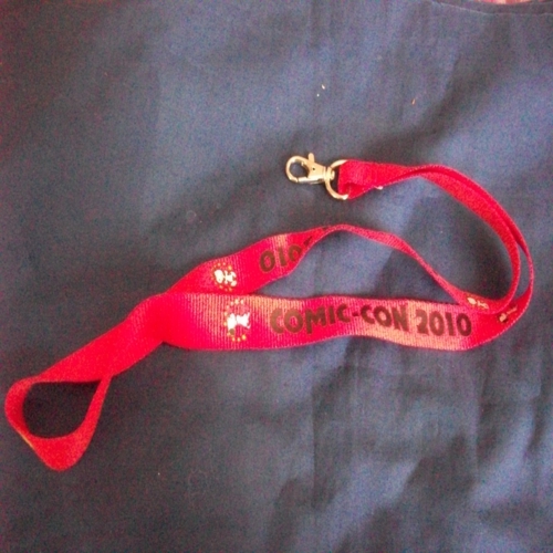 (image for) 2010 snoopy red lanyard