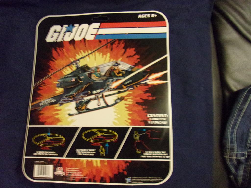 (image for) 2021 hasbro gi joe flying chopper mip