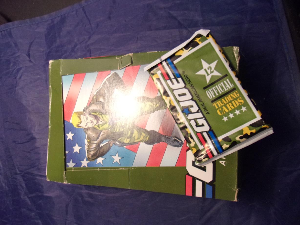 (image for) 1991 impel gi joe trading card pack