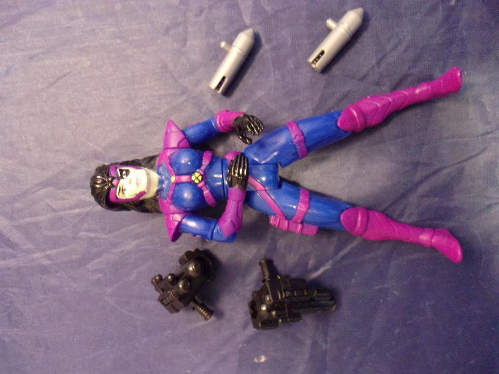 (image for) 1995 toybiz xmen domino complete