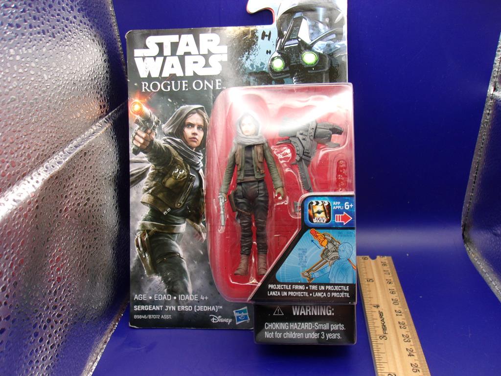 (image for) 2016 star wars rogue one sergeant jyn erso mip