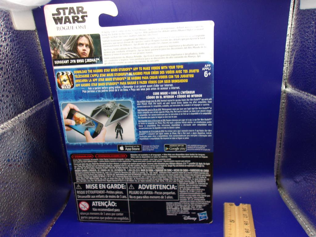 (image for) 2016 star wars rogue one sergeant jyn erso mip