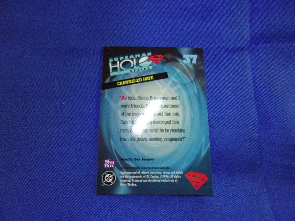 (image for) 1996 skybox superman holo series #37 gold