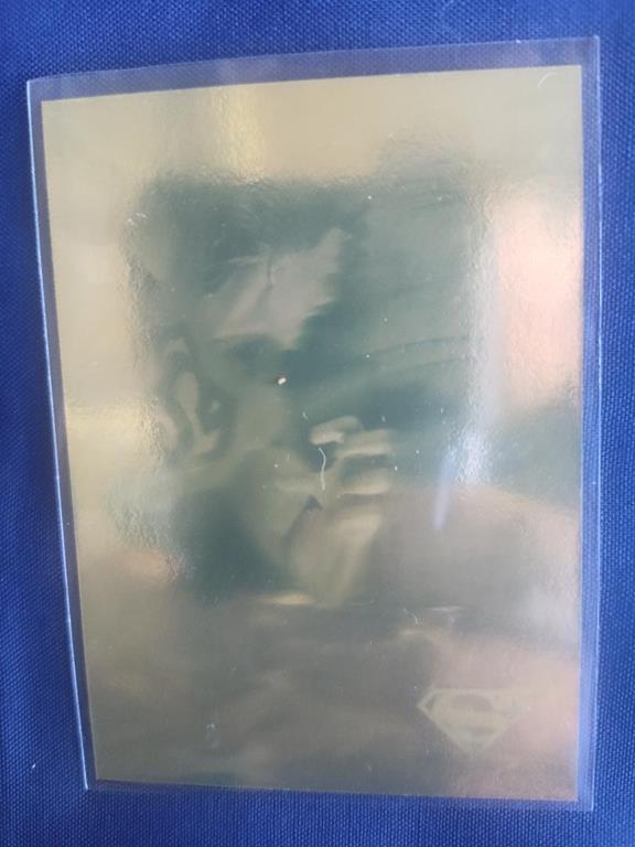 (image for) 1996 skybox superman holo series #4 gold