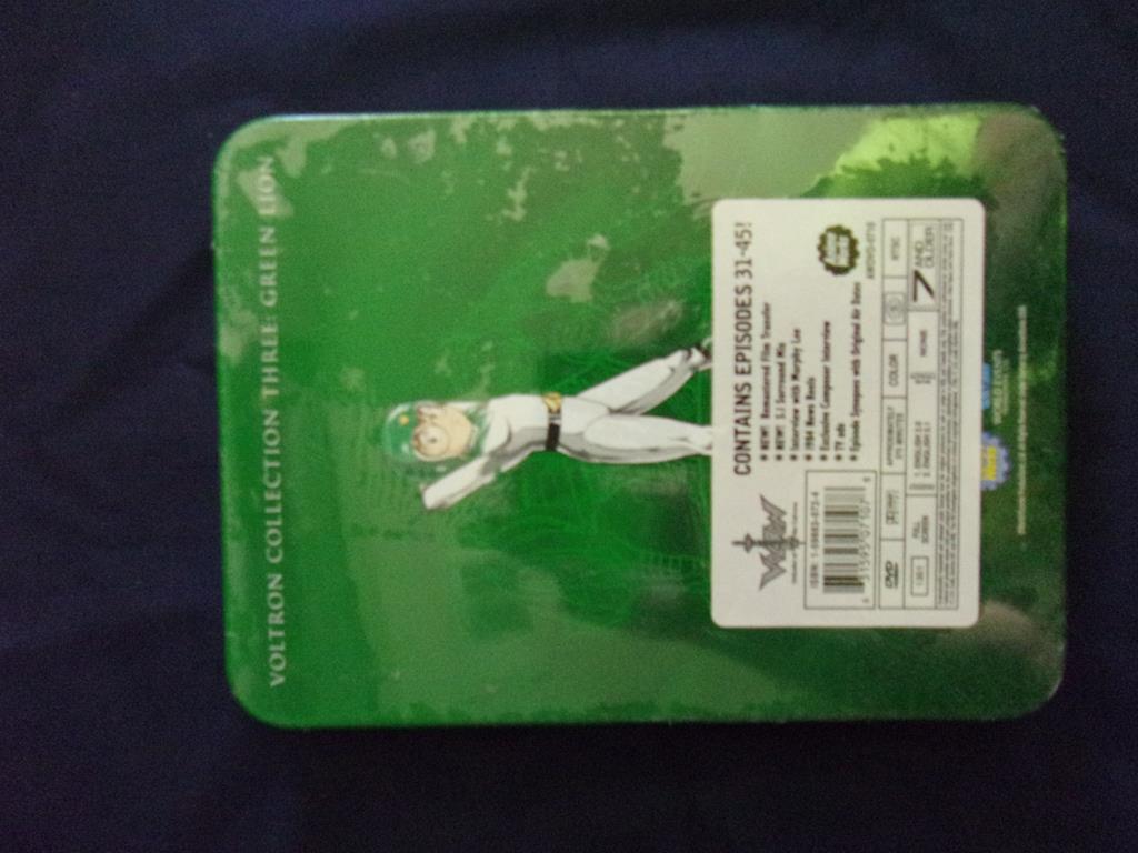 (image for) 2006 voltron dvd collection number 3 new green lion