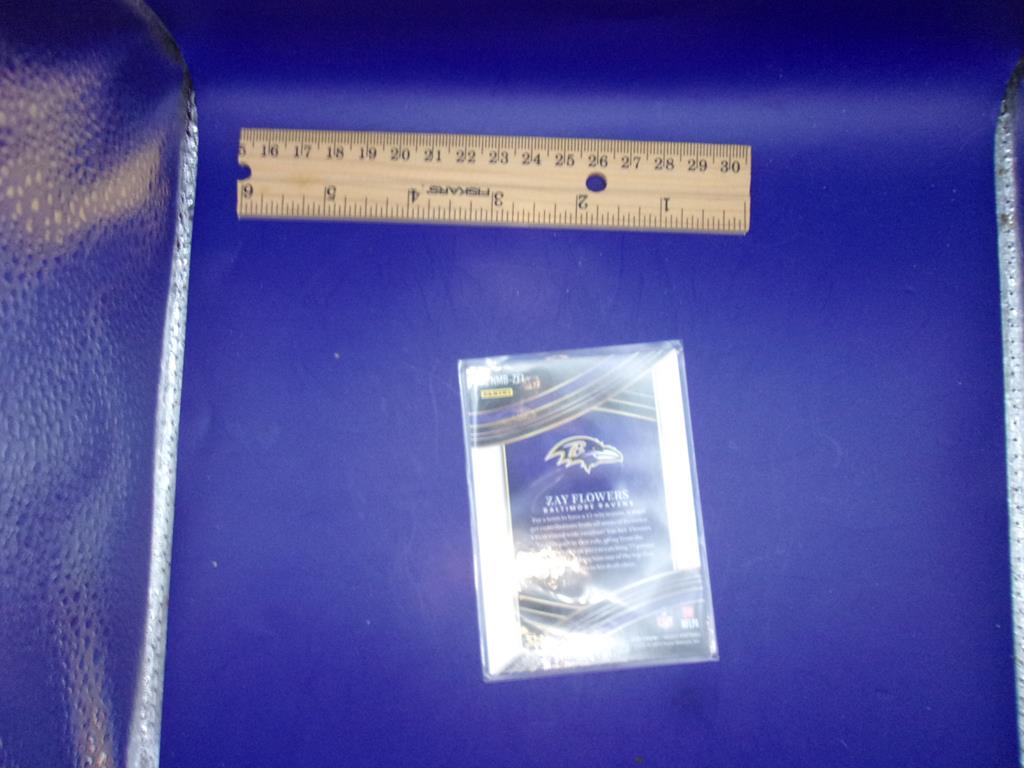 (image for) 2023 panini select numbers zay flowers rookie