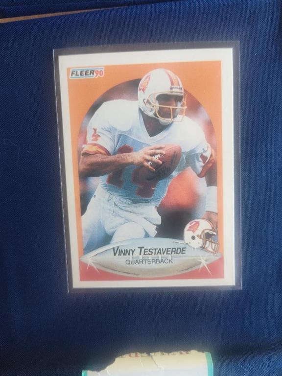 (image for) 1990 fleer vinny testaverk card