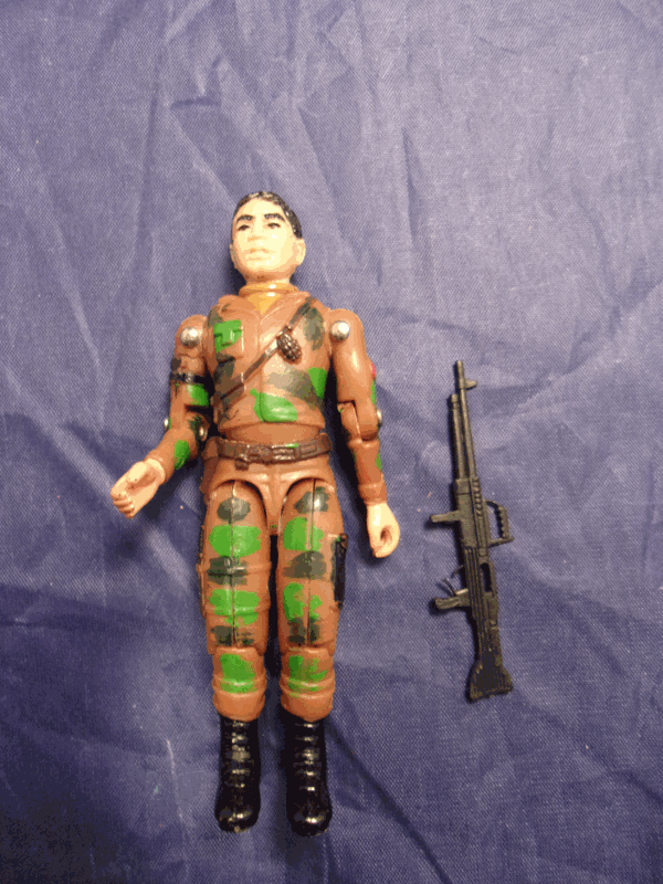(image for) 1987 commando ranger bazooka bob incomplete
