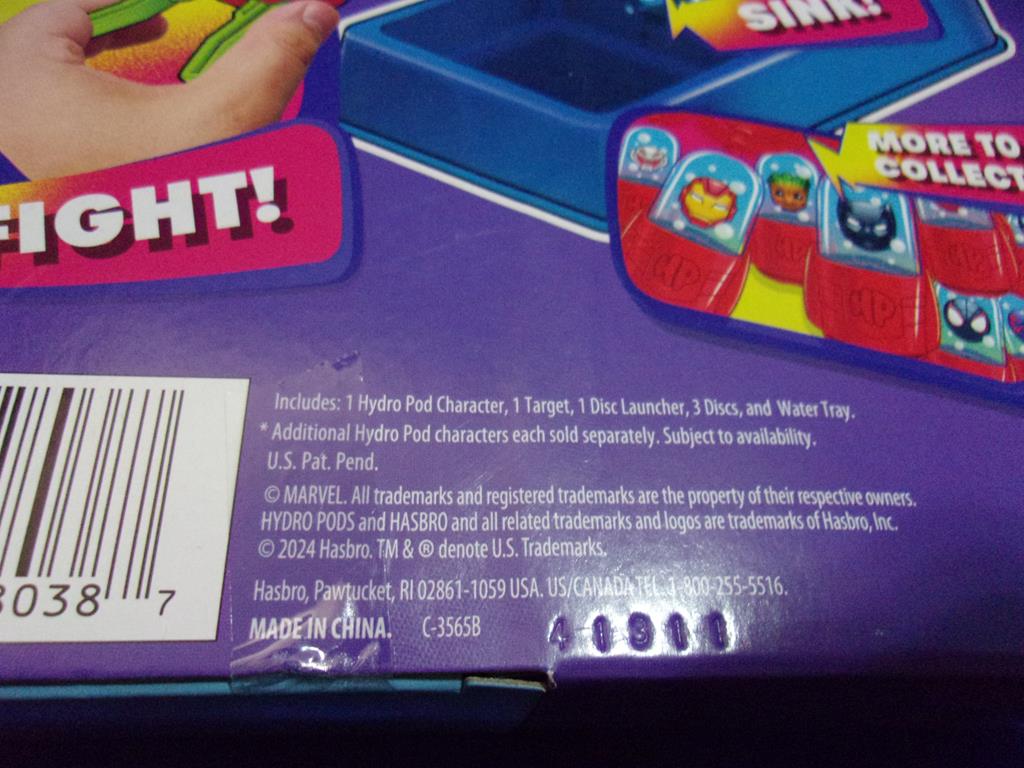 (image for) 2024 marvel hydro pods new