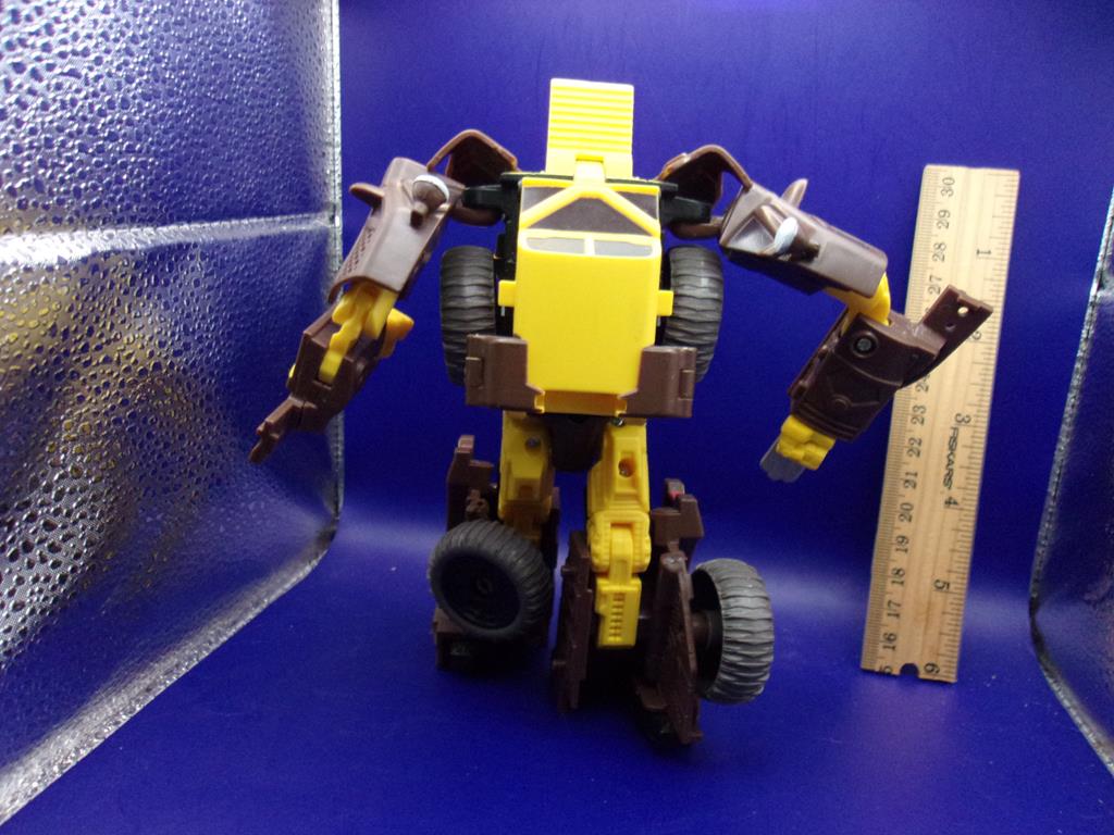 (image for) 2009 transformers crossover wolverine brown and tan varient complete rare