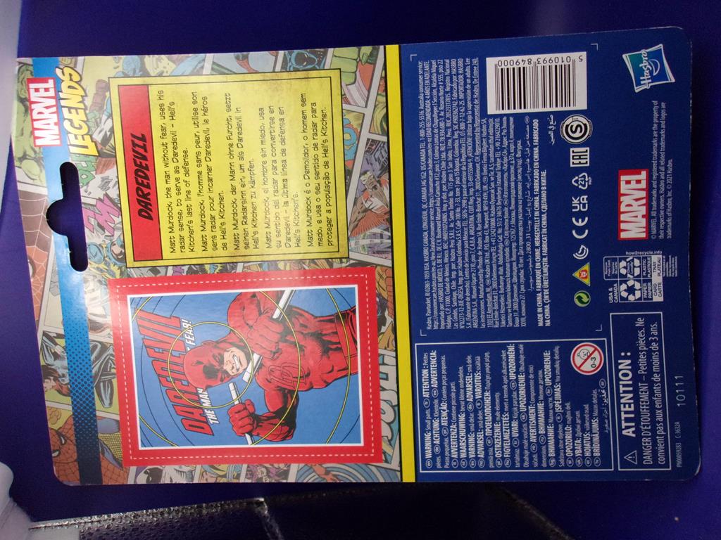 (image for) 2021 marvel legends kenner dare devil moc