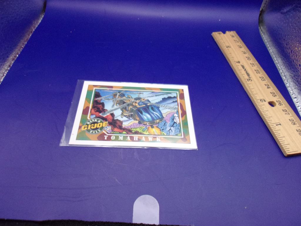 1991 impel gi joe card #10 tomahawk (image for) 1991 impel gi joe card #10 tomahawk