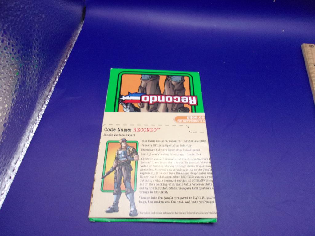 (image for) 2005 recondo filecard