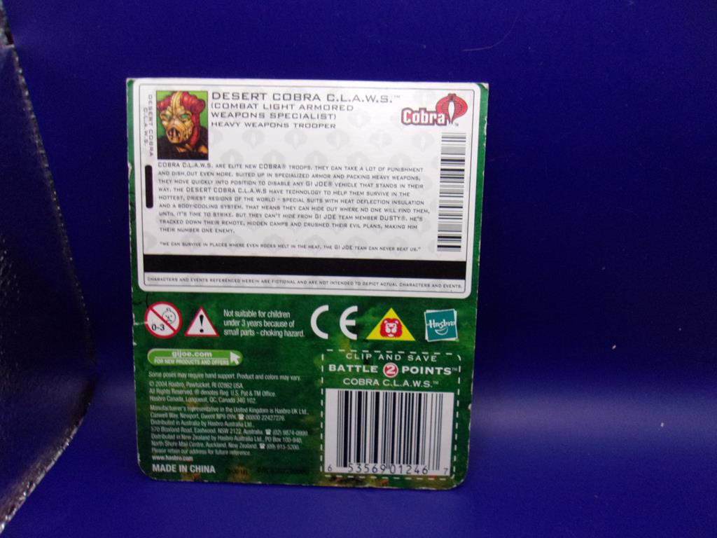 (image for) 2004 desert claws filecard