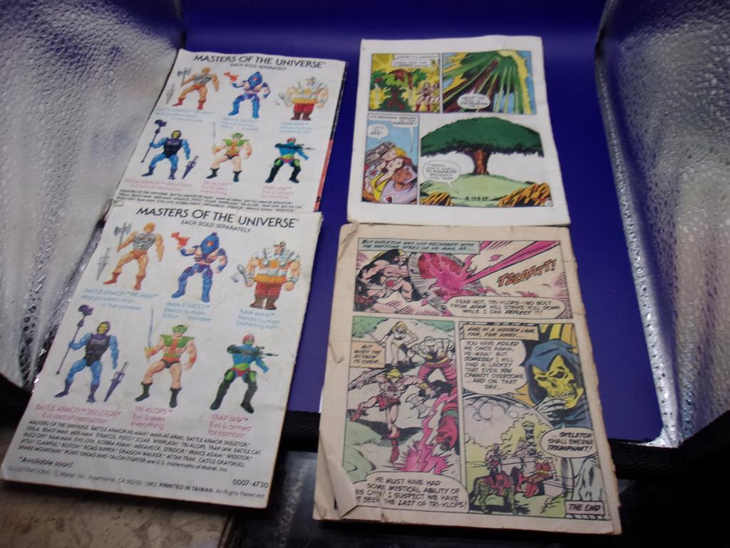 (image for) 1982 motu mini comic lot
