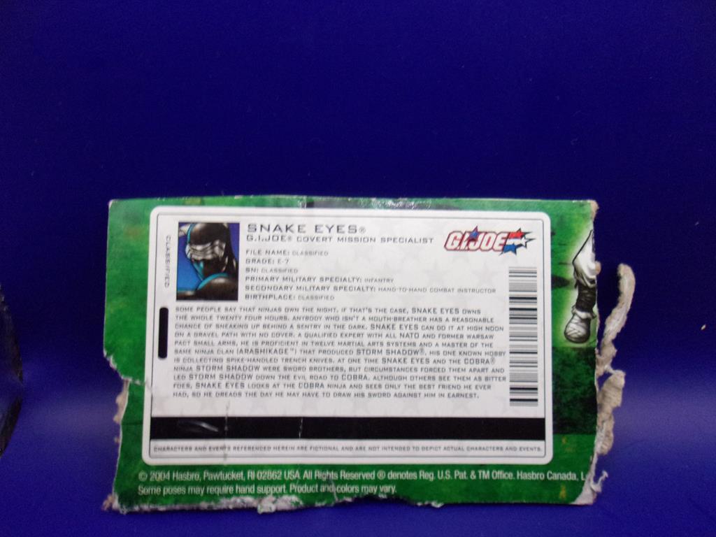 (image for) 2004 snake eyes filecard