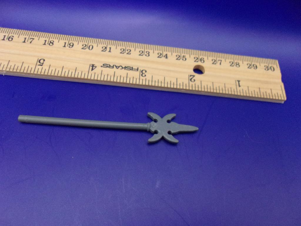 (image for) lego 4 sided pike grey