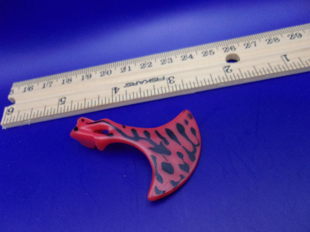 (image for) 1994 toybiz spiderman carnage axe