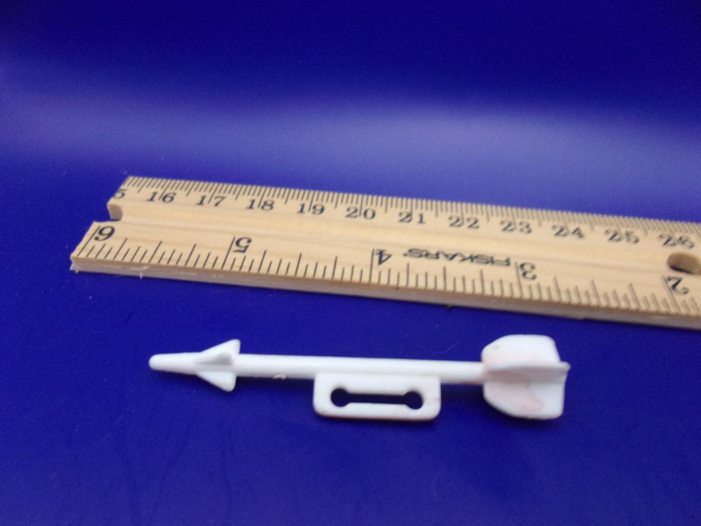 (image for) hasbro flying fighters white missile