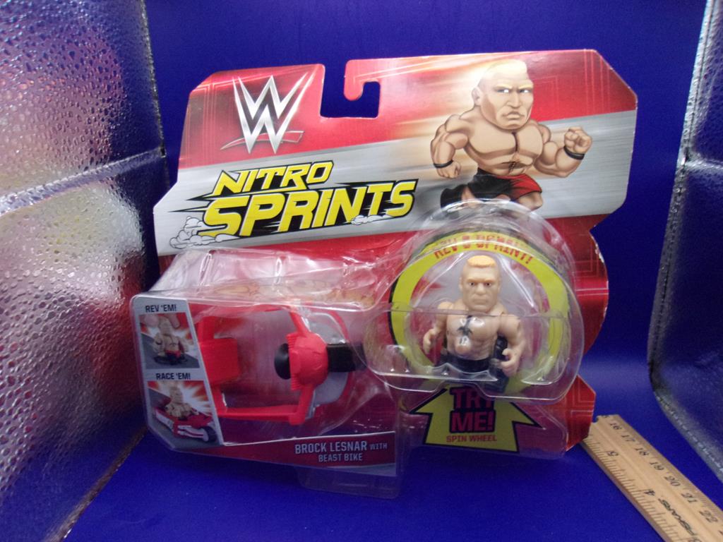 (image for) 2016 wwe nitro sprints brock lesnar new