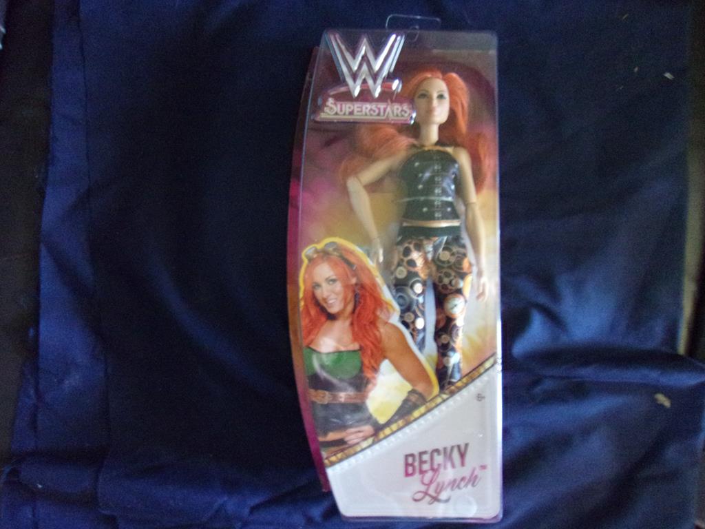 (image for) 2017 wwe becky lynch doll new in package