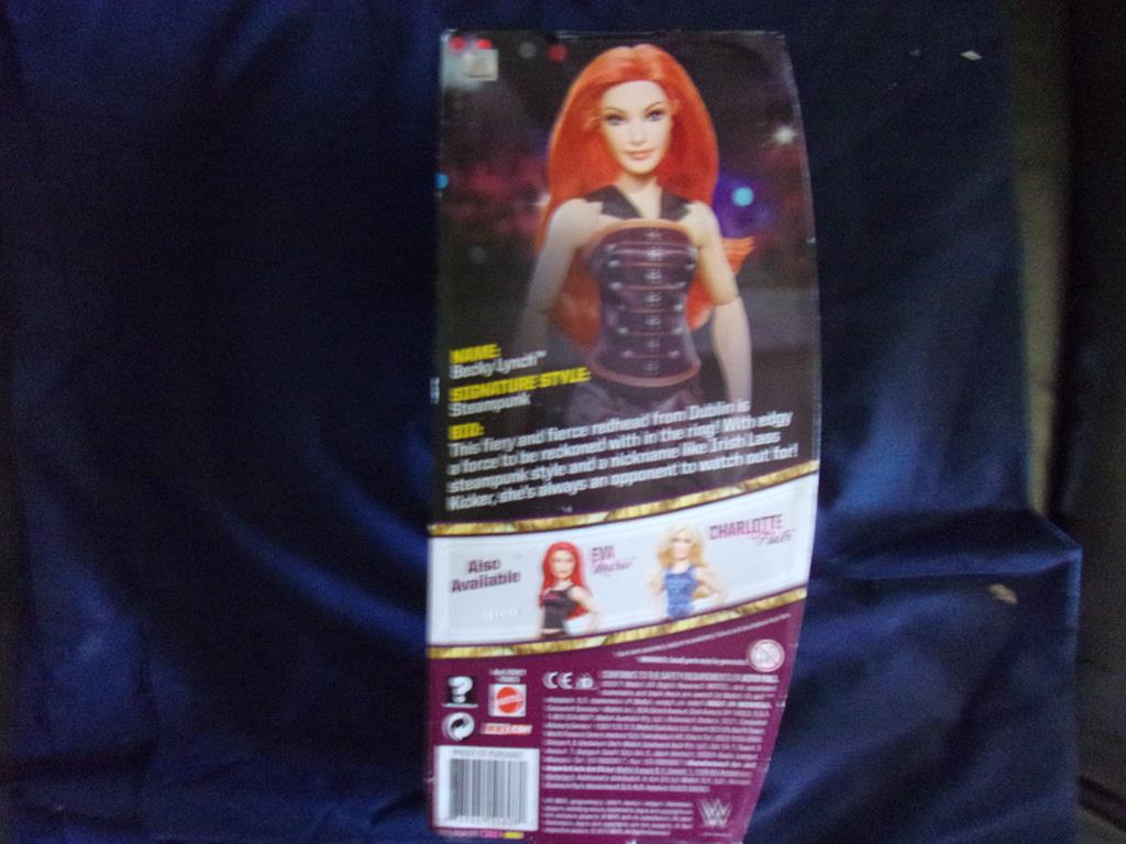 (image for) 2017 wwe becky lynch doll new in package