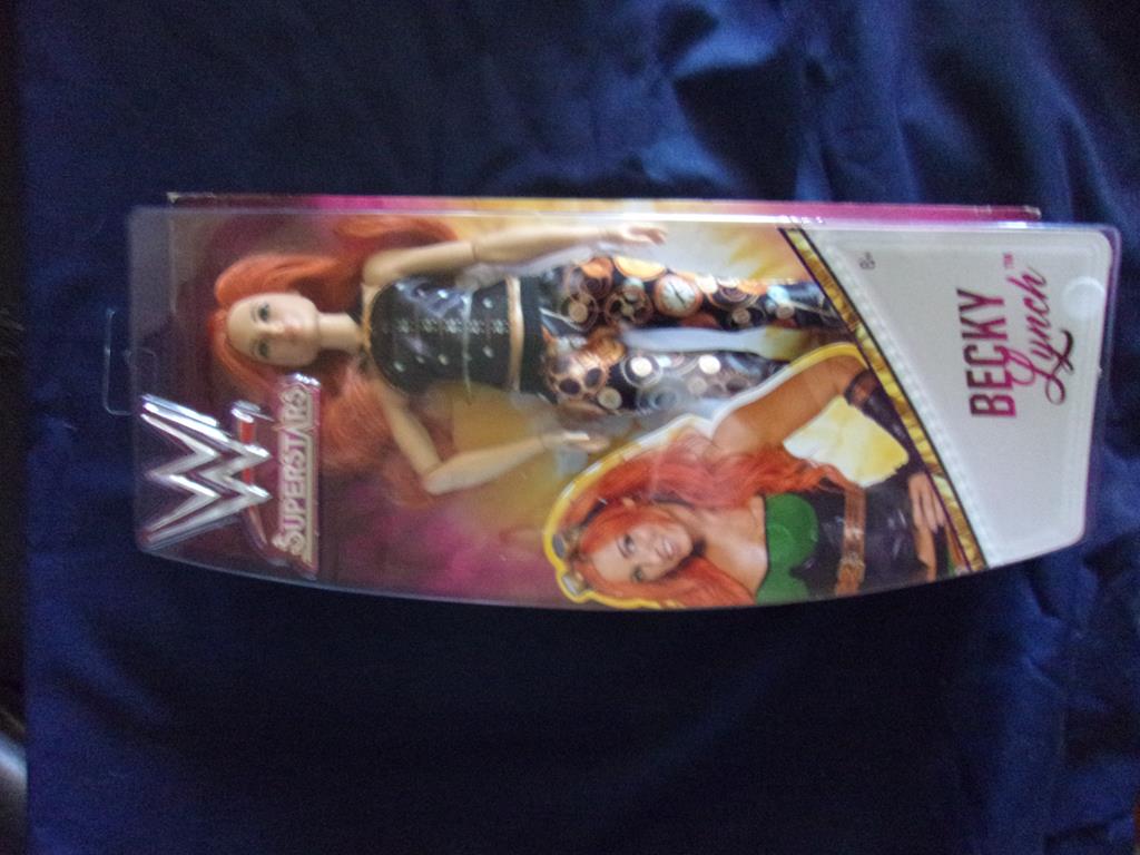 (image for) 2017 wwe becky lynch doll new in package