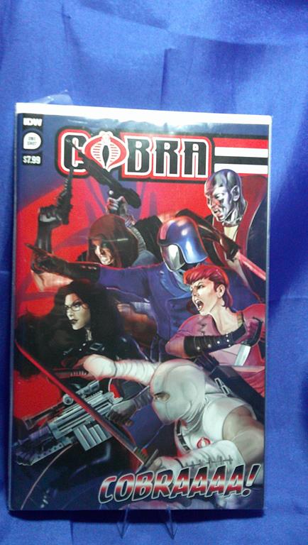 (image for) IDW cobra one shot comic