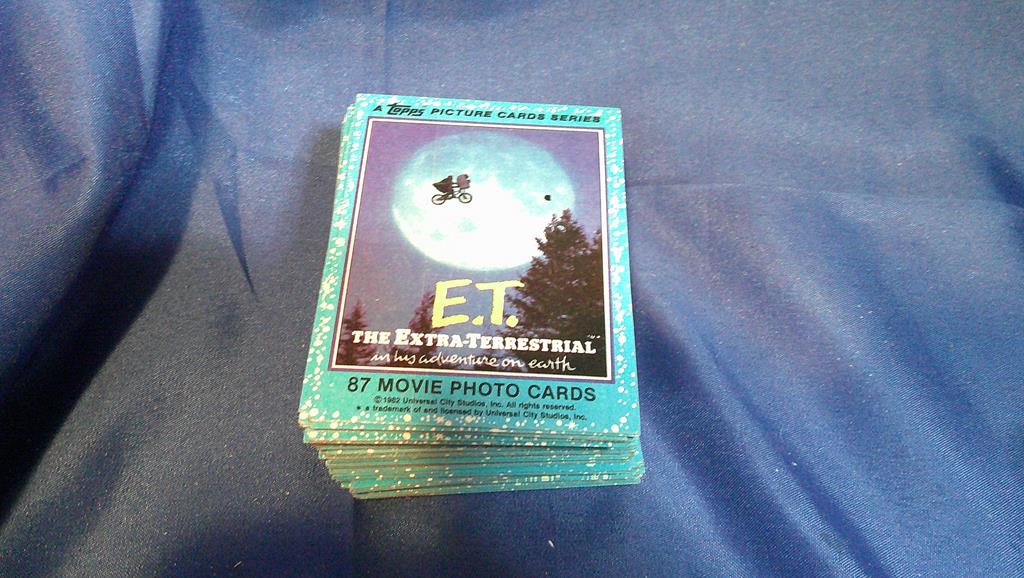 (image for) 1982 topps et movie set