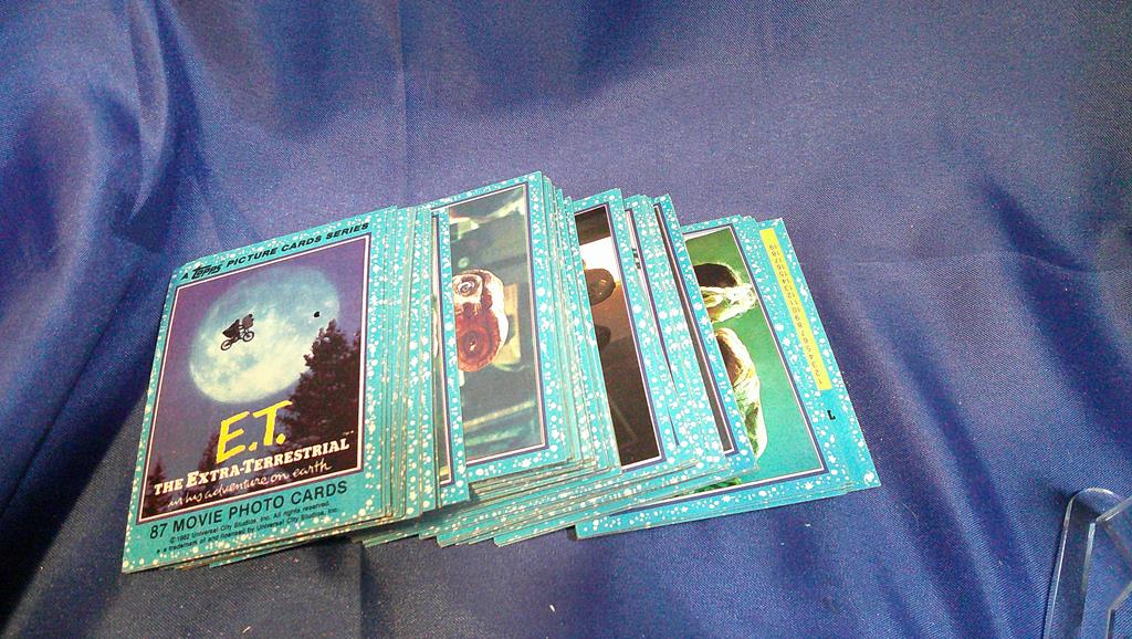 (image for) 1982 topps et movie set