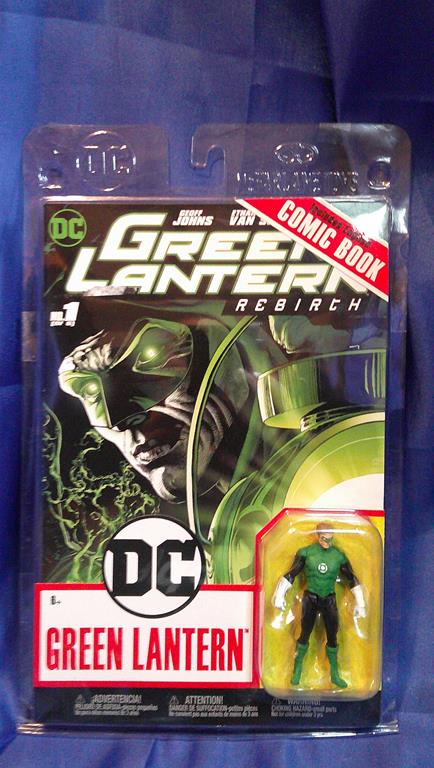 (image for) 2022 dc green lantern 1 comic with figure new