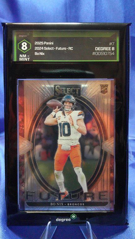 (image for) 2025 panini bo nix rookie #7 degree 8