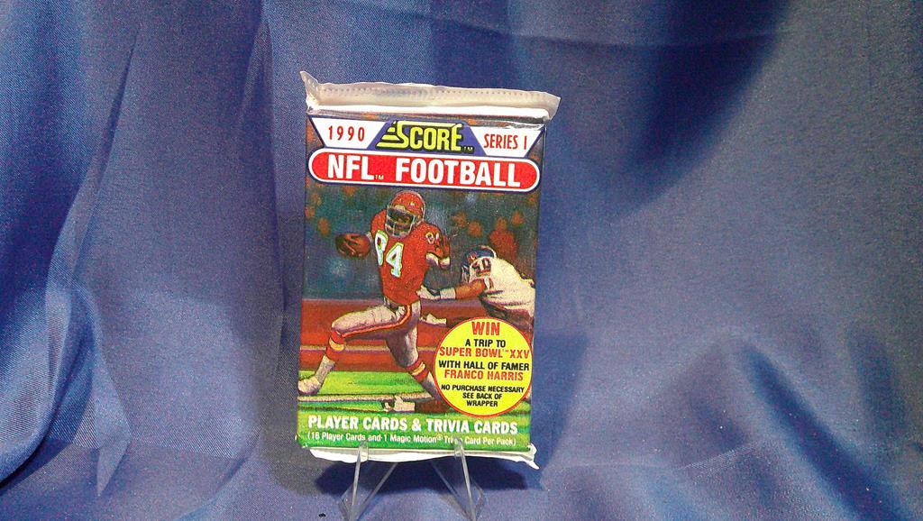 (image for) 1990 nfl score series 1 pack