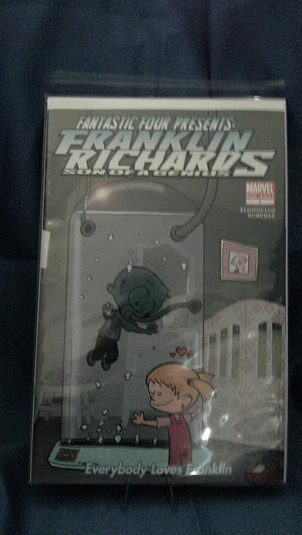 (image for) franklin richards son of a genius everybody loves richard comic