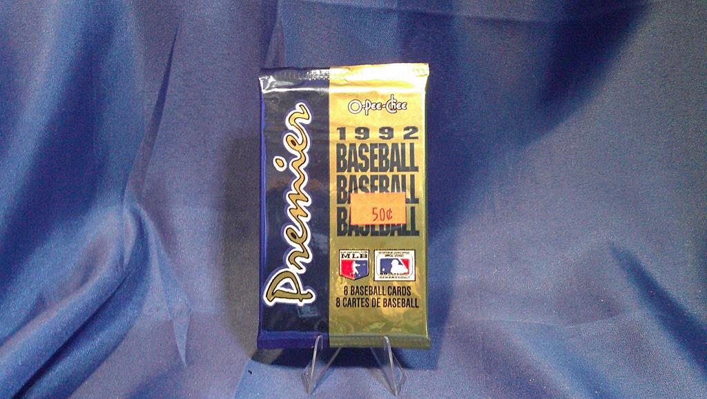 (image for) 1992 opeechee baseball pack