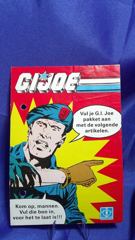 (image for) dutch gi joe red order form