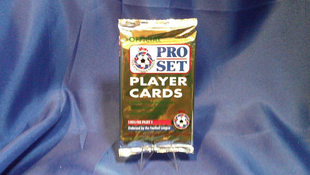 (image for) 1991- 92 pro set soccer (football) part 1 pack