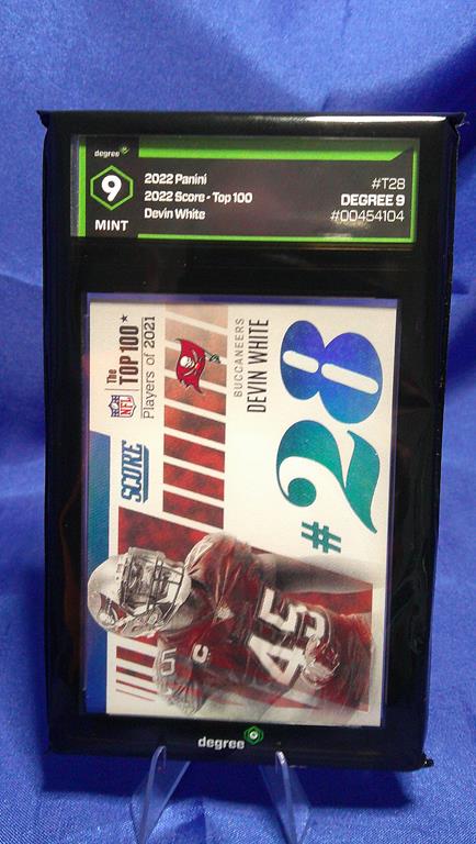 (image for) 2022 score top 100 panini devin white #t28 degree 9