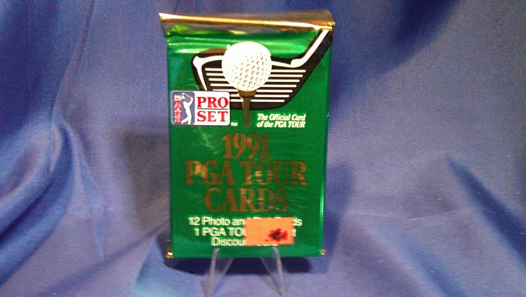 (image for) 1991 pro set pga golf pack