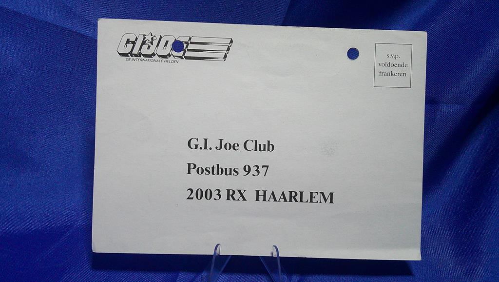 (image for) dutch gi joe club mailer