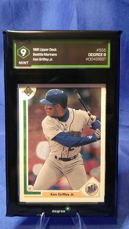 (image for) 1991 upper deck ken griffey jr #555 degree 9