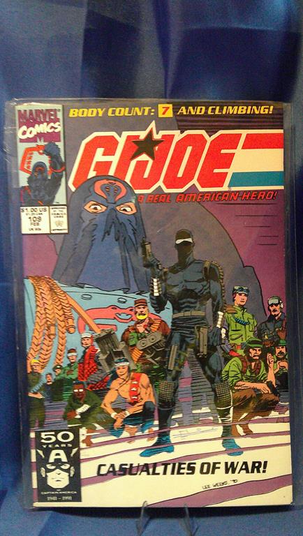 (image for) gi joe arah comic #109 direct